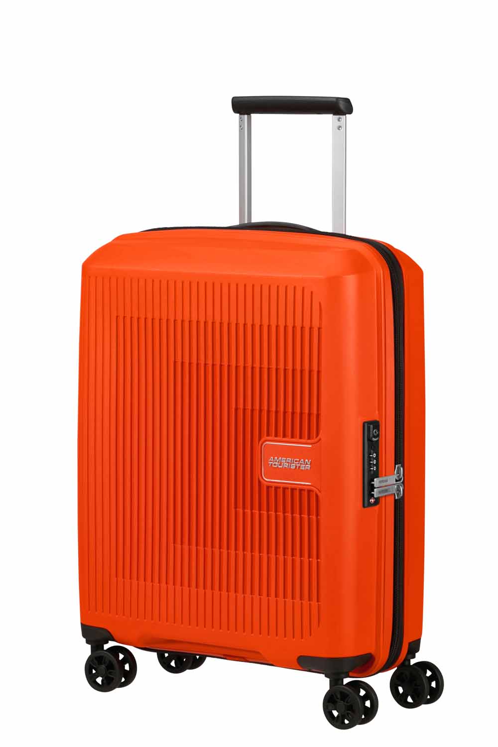 American Tourister AeroStep Handgepäck 55cm erweiterbar Bright Orange