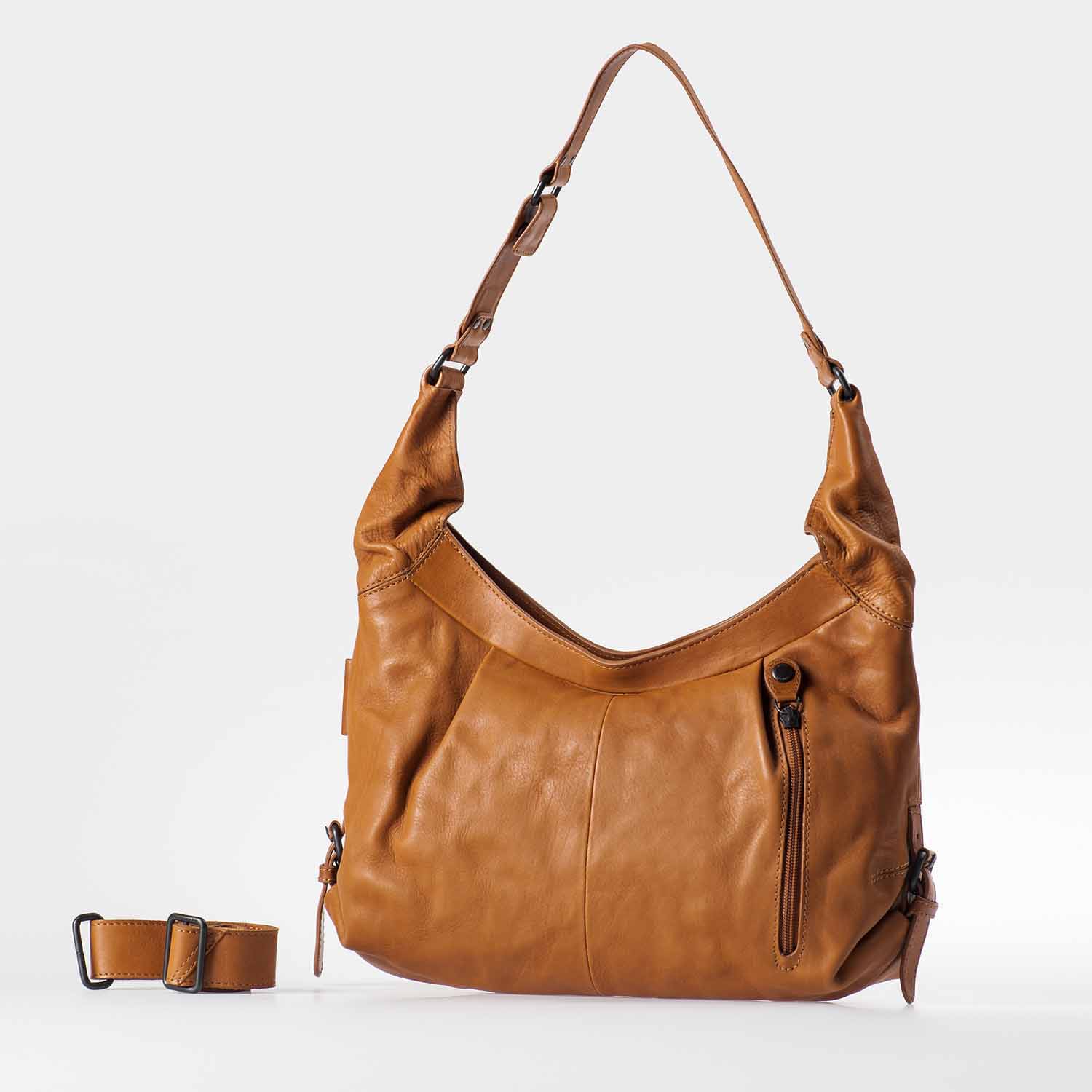 aunts & uncles Grandma's Luxury Club Mrs. Berry Roll Umhängetasche caramel