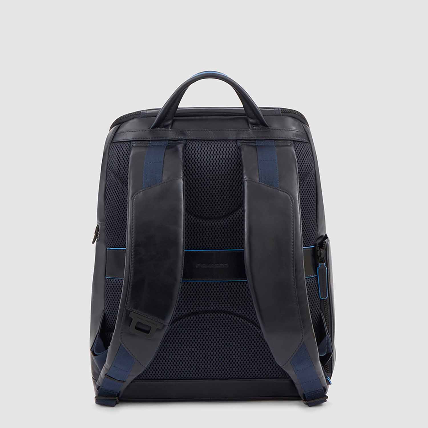 Piquadro Blue Square Revamp Laptop-Rucksack 14" mit iPad®-Fach Schwarz