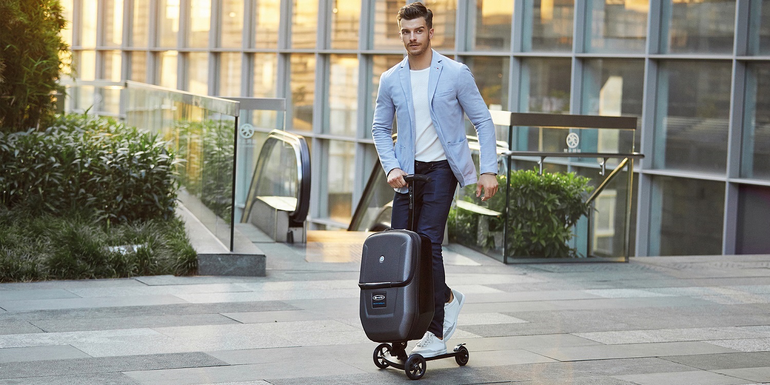 Micro Mobility Micro Luggage Scooter 4.0 schwarz Micro Mobility Micro Luggage Scooter 4.0 schwarz