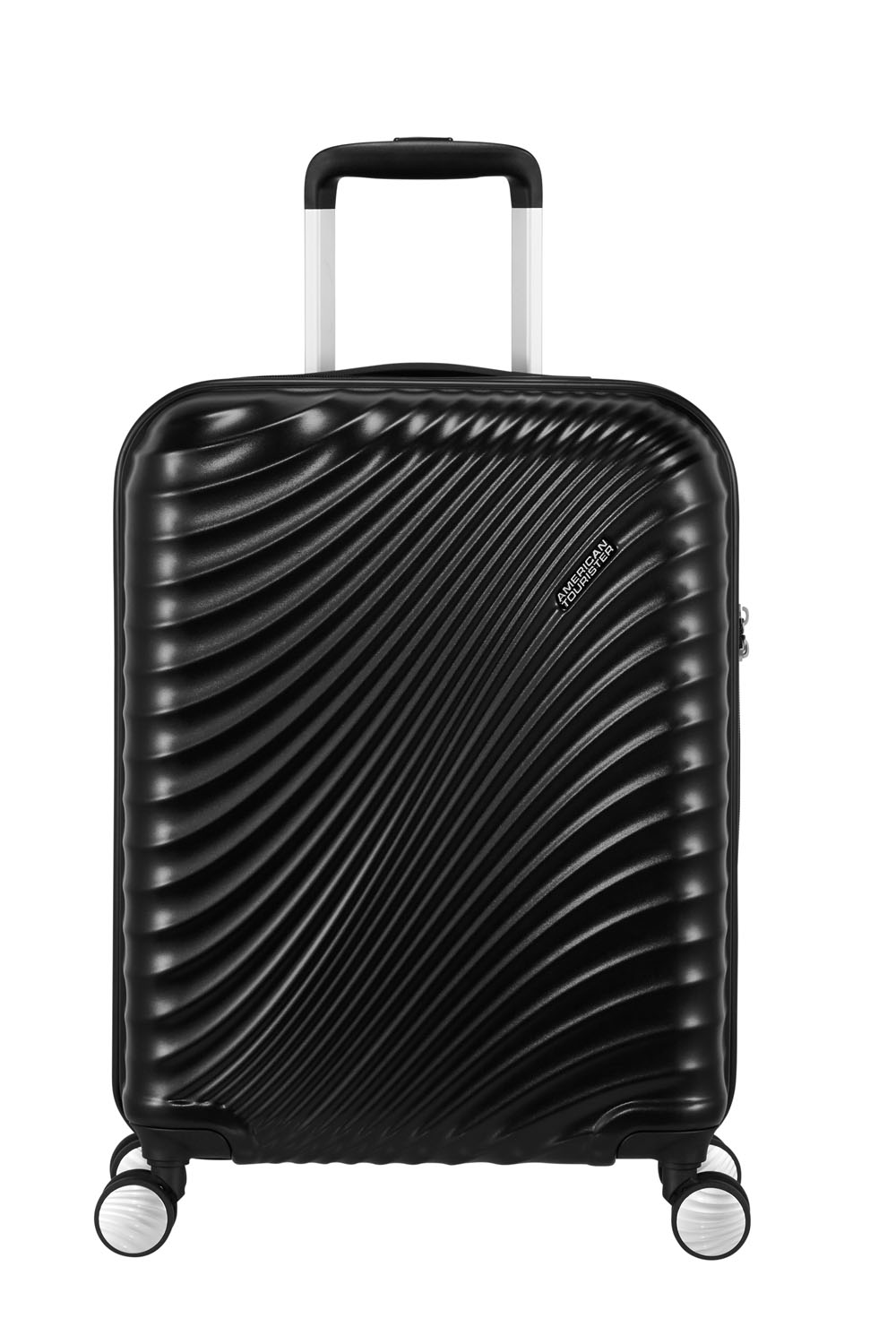 American Tourister Jetglam Trolley mit 4 Rollen 55 Metallic Black