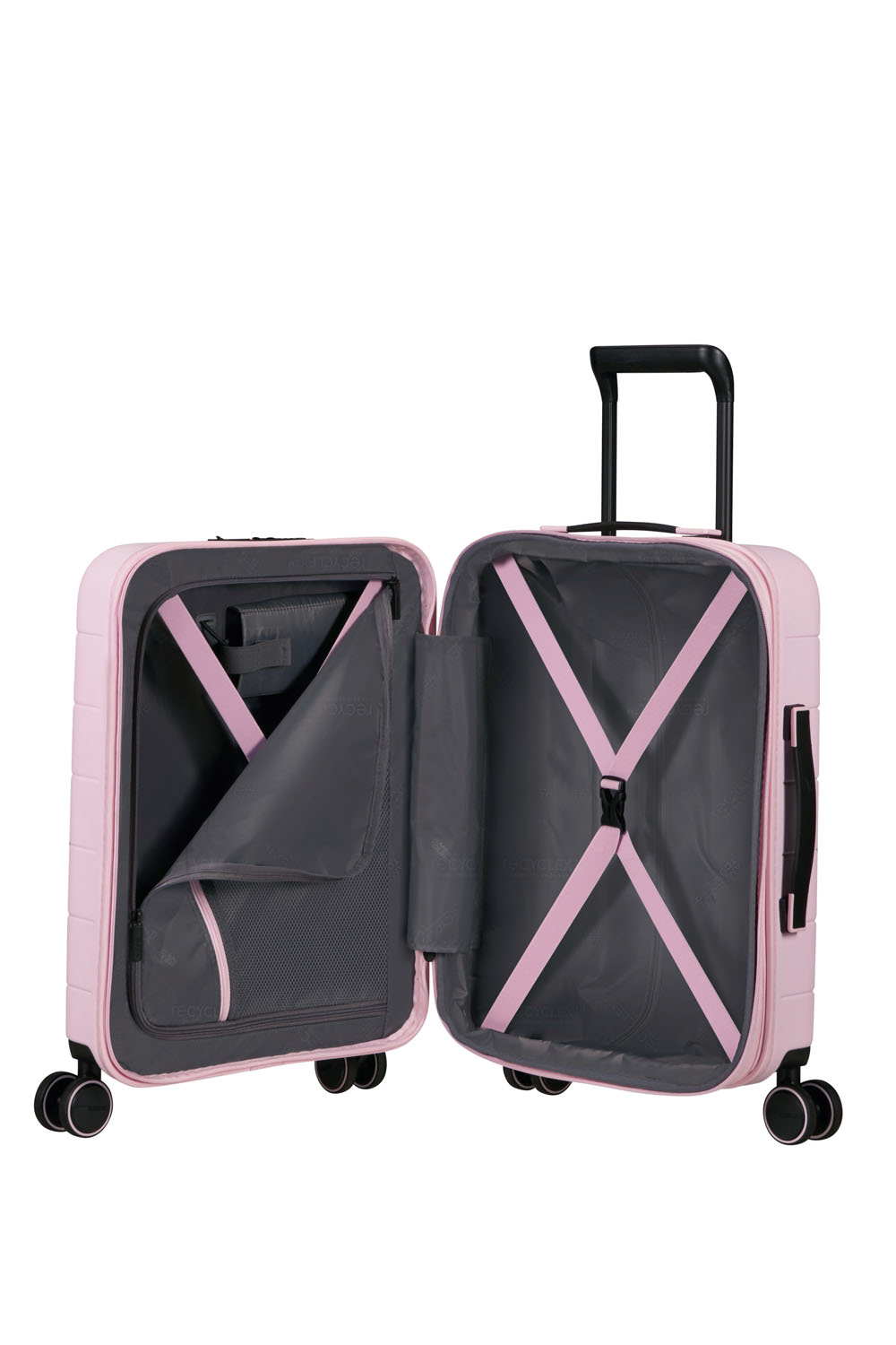 American Tourister Novastream Trolley 55cm mit 4 Rollen, erweiterbar Soft Pink