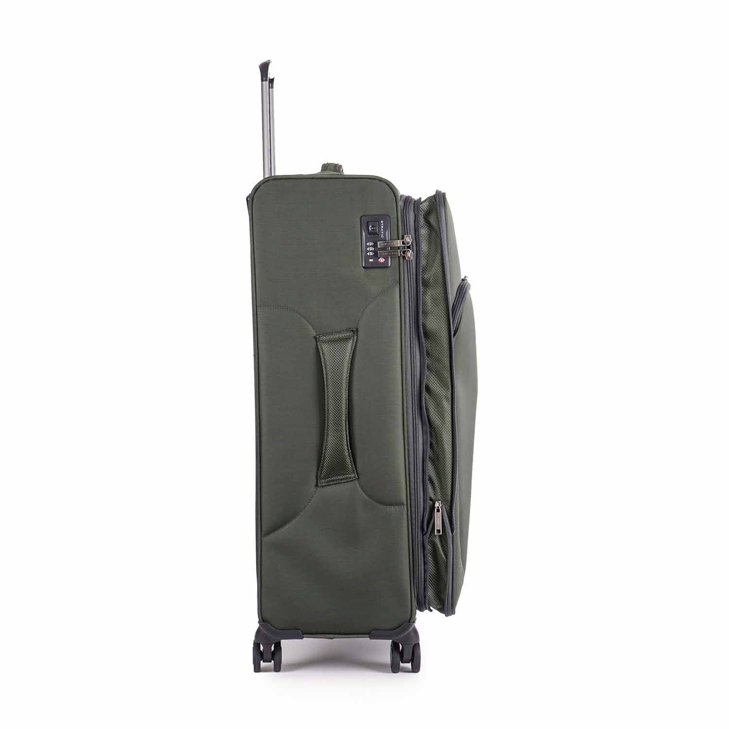 Stratic MIX Koffer L 4-Rollen, erweiterbar dark green Stratic MIX Koffer L 4-Rollen, erweiterbar dark green