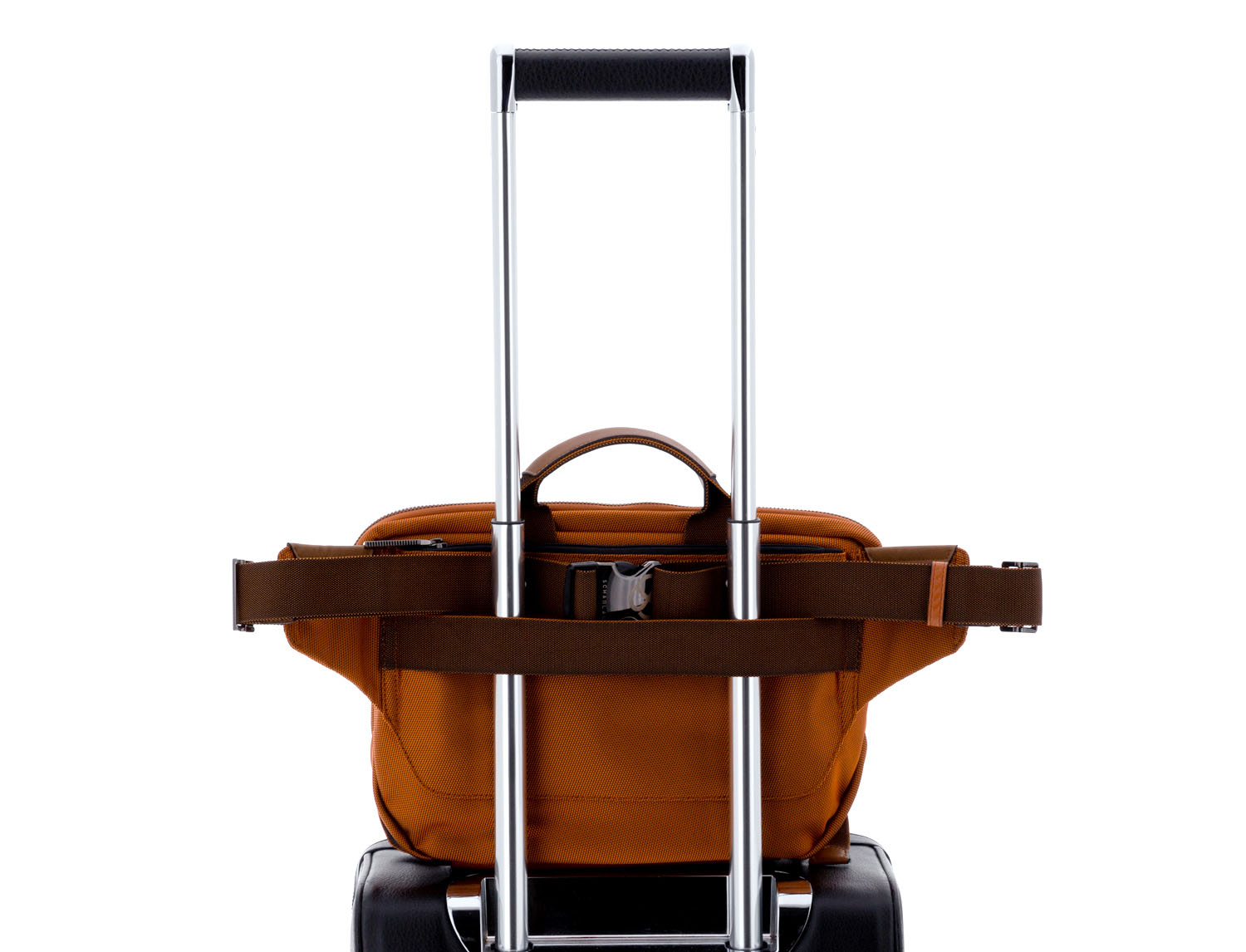 SCHARLAU First Class Bell X-1, Gürteltasche Large Orange