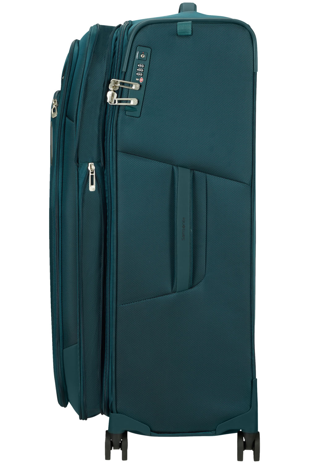 Samsonite Respark Trolley mit 4 Rollen erweiterbar 79cm + GRATIS HOTELGUTSCHEIN Petrol Blue Samsonite Respark Trolley mit 4 Rollen erweiterbar 79cm + GRATIS HOTELGUTSCHEIN Petrol Blue