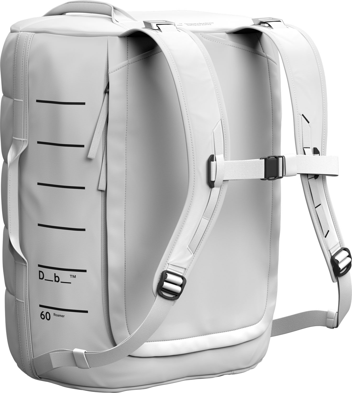 D_b_ Roamer Duffel / Backpack 60L White Out D_b_ Roamer Duffel / Backpack 60L White Out