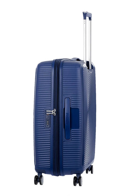 American Tourister Soundbox Trolley M 4R 67cm, erweiterbar Midnight Navy American Tourister Soundbox Trolley M 4R 67cm, erweiterbar Midnight Navy