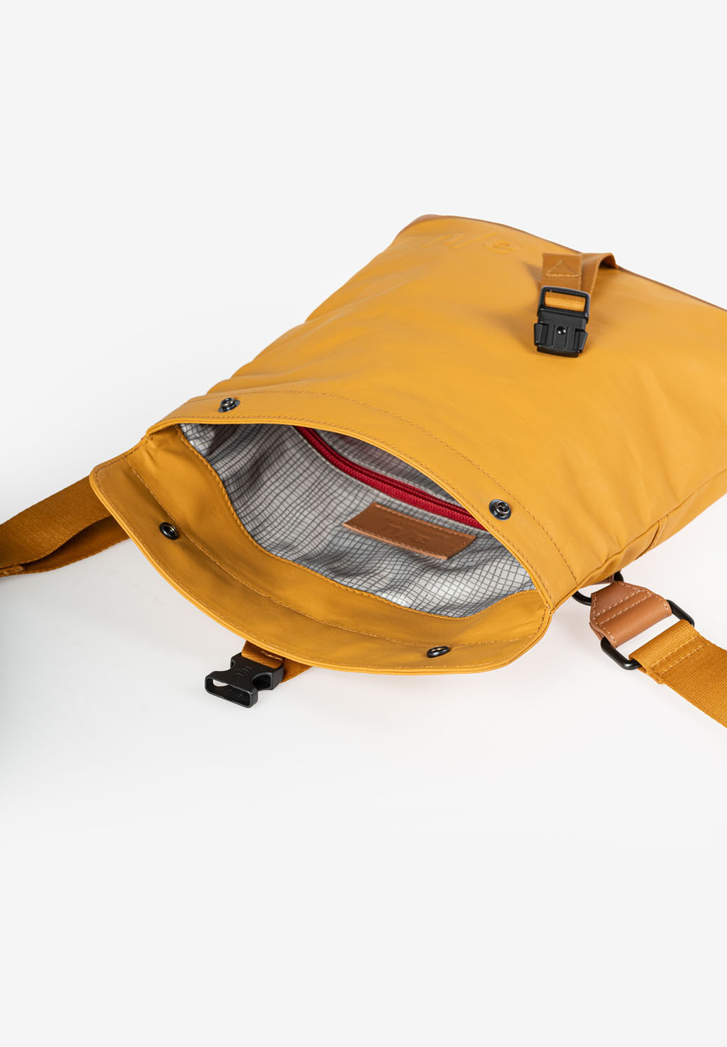 aunts & uncles Japan Yao Rolltop-Umhängetasche mustard aunts & uncles Japan Yao Rolltop-Umhängetasche mustard