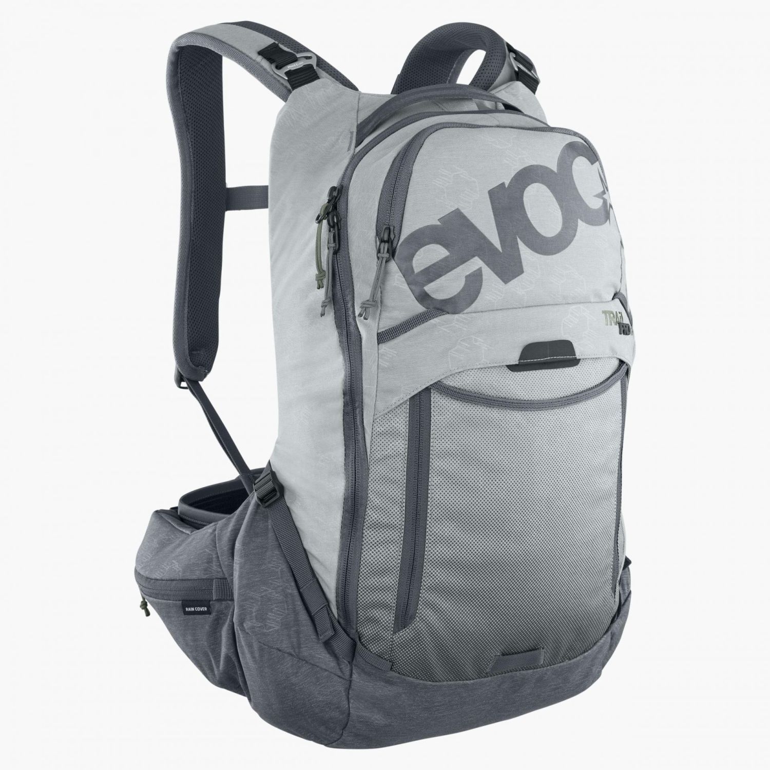 evoc Protector Backpacks Trail Pro 16 S/M Stone - Carbon Grey