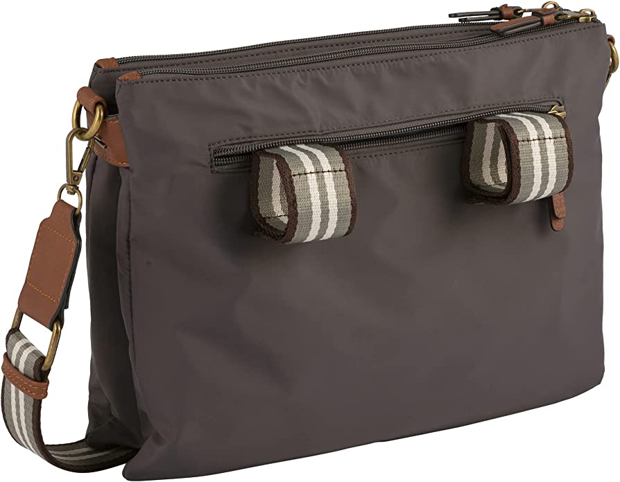 Camel Active BARI Cross Bag mit Reißverschluss M Dunkelgrau Camel Active BARI Cross Bag mit Reißverschluss M Dunkelgrau