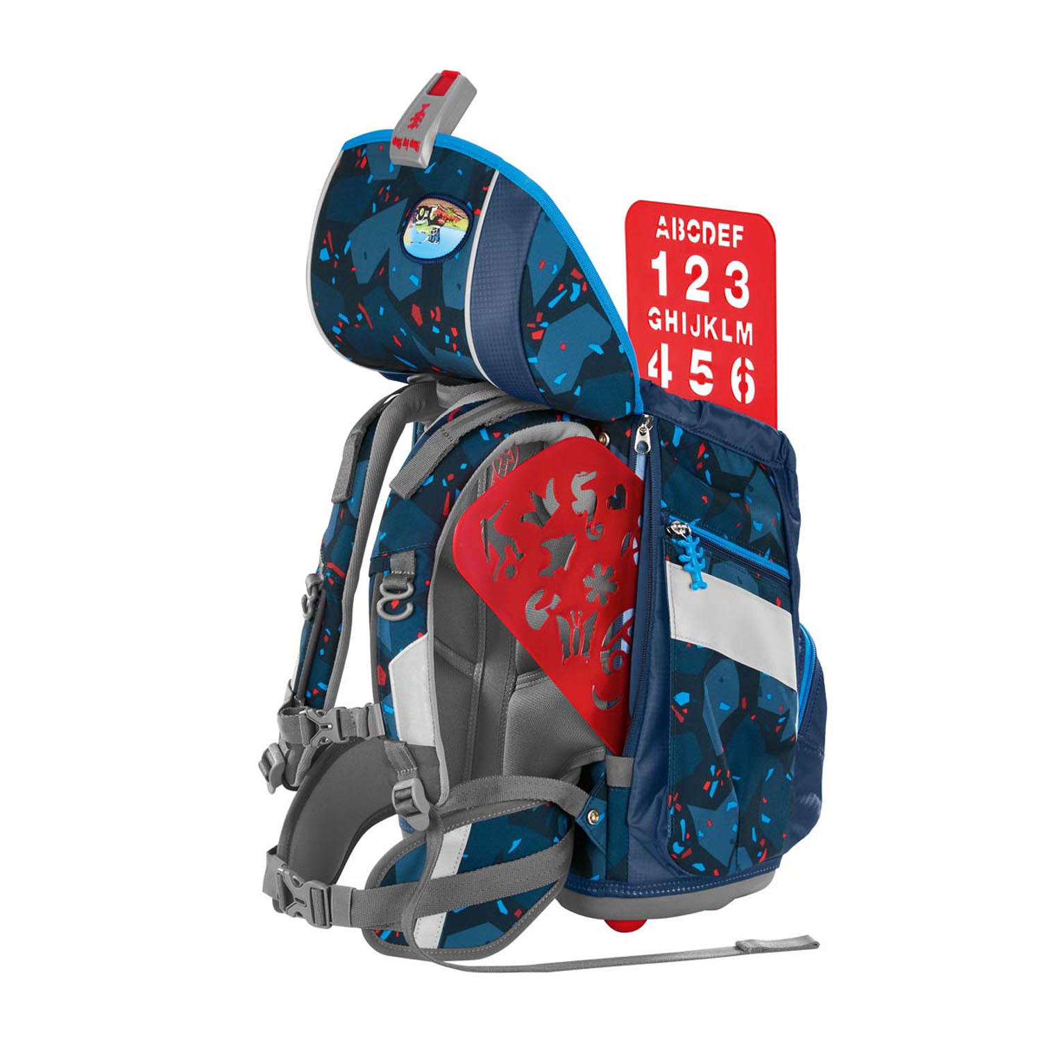 Step by Step 2IN1 PLUS Schulranzen-Set, 6-teilig Tractor Freddy