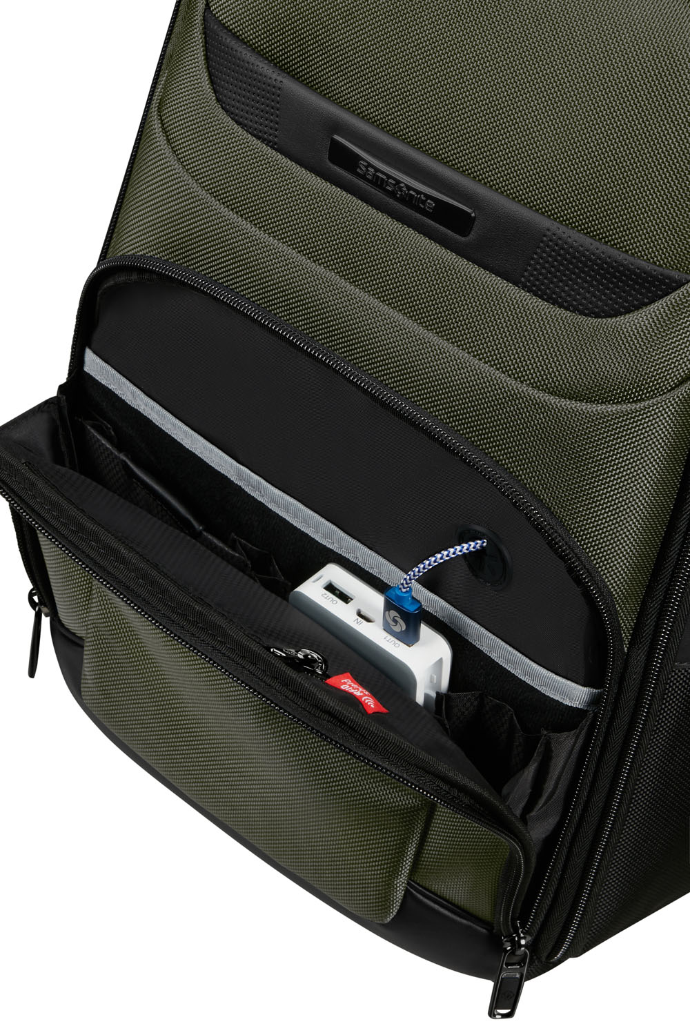 Samsonite Pro-DLX 6 Rucksack 14.1" + GRATIS HOTELGUTSCHEIN Grün Samsonite Pro-DLX 6 Rucksack 14.1" + GRATIS HOTELGUTSCHEIN Grün