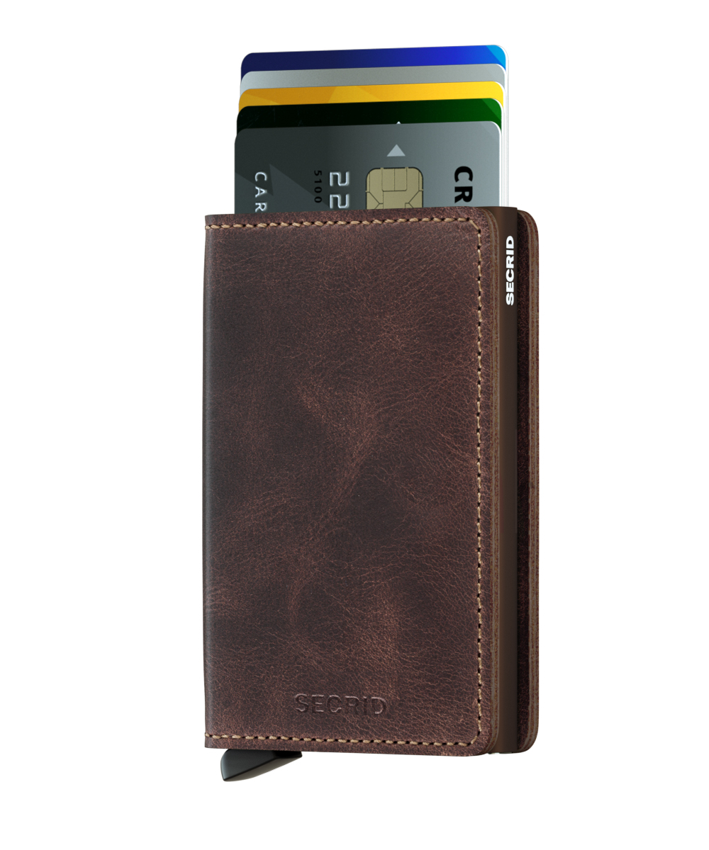 Secrid Slimwallet Vintage SV-Chocolate Secrid Slimwallet Vintage SV-Chocolate
