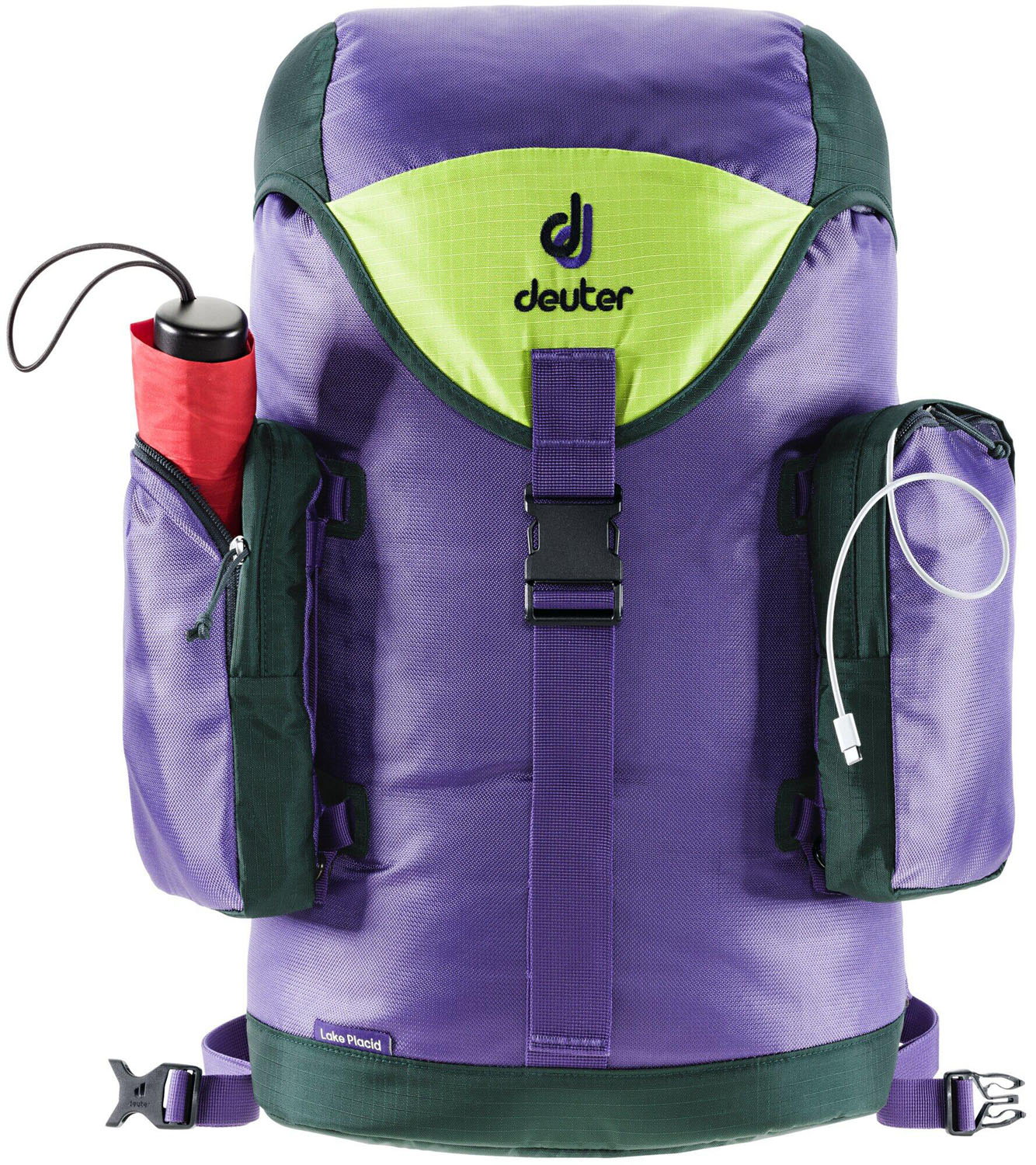 Deuter Lake Placid Lifestyle Rucksack violet-citrus Deuter Lake Placid Lifestyle Rucksack violet-citrus