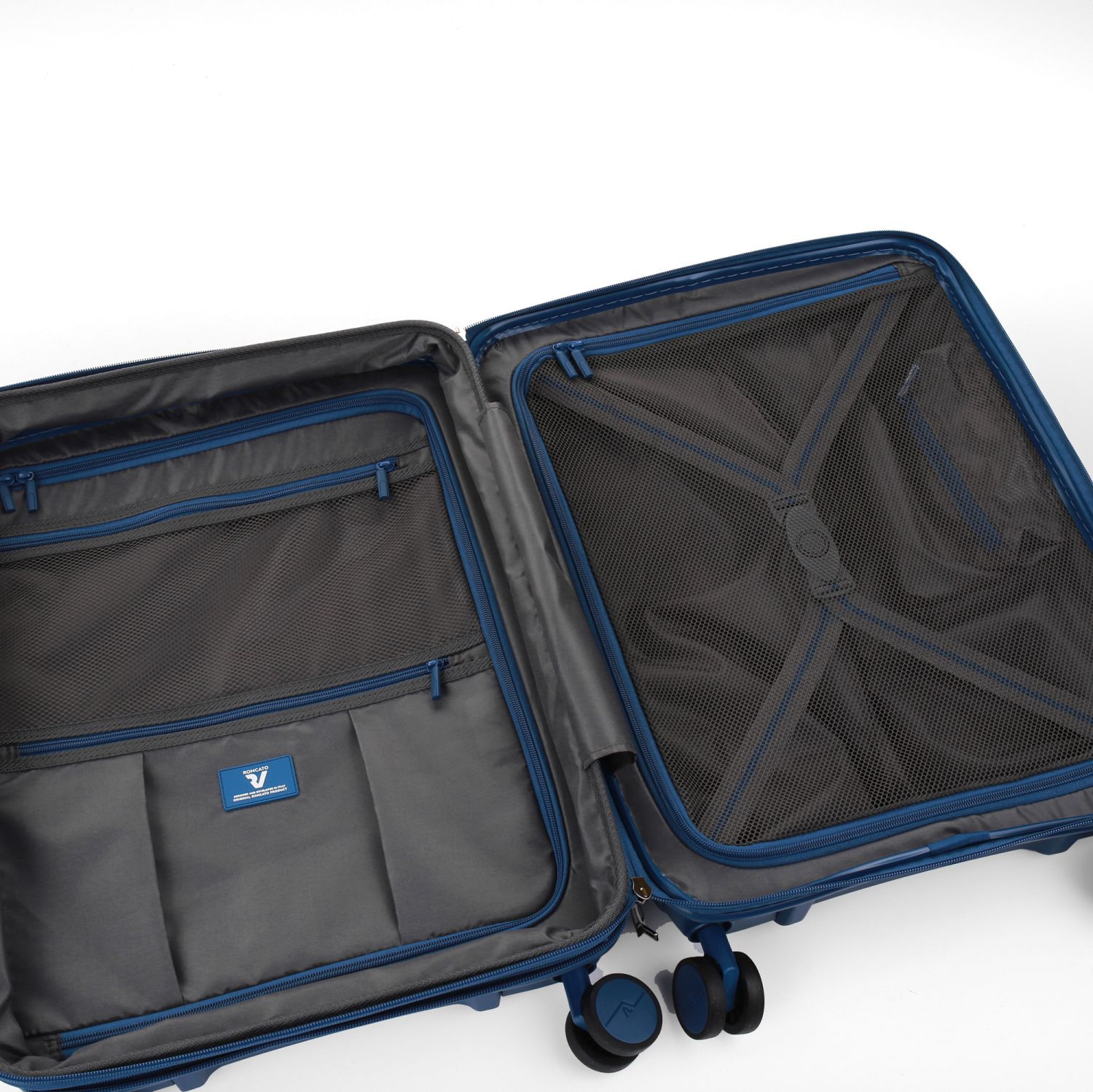 Roncato Skyline Cabin Spinner 55cm, erweiterbar mit USB Navy Roncato Skyline Cabin Spinner 55cm, erweiterbar mit USB Navy