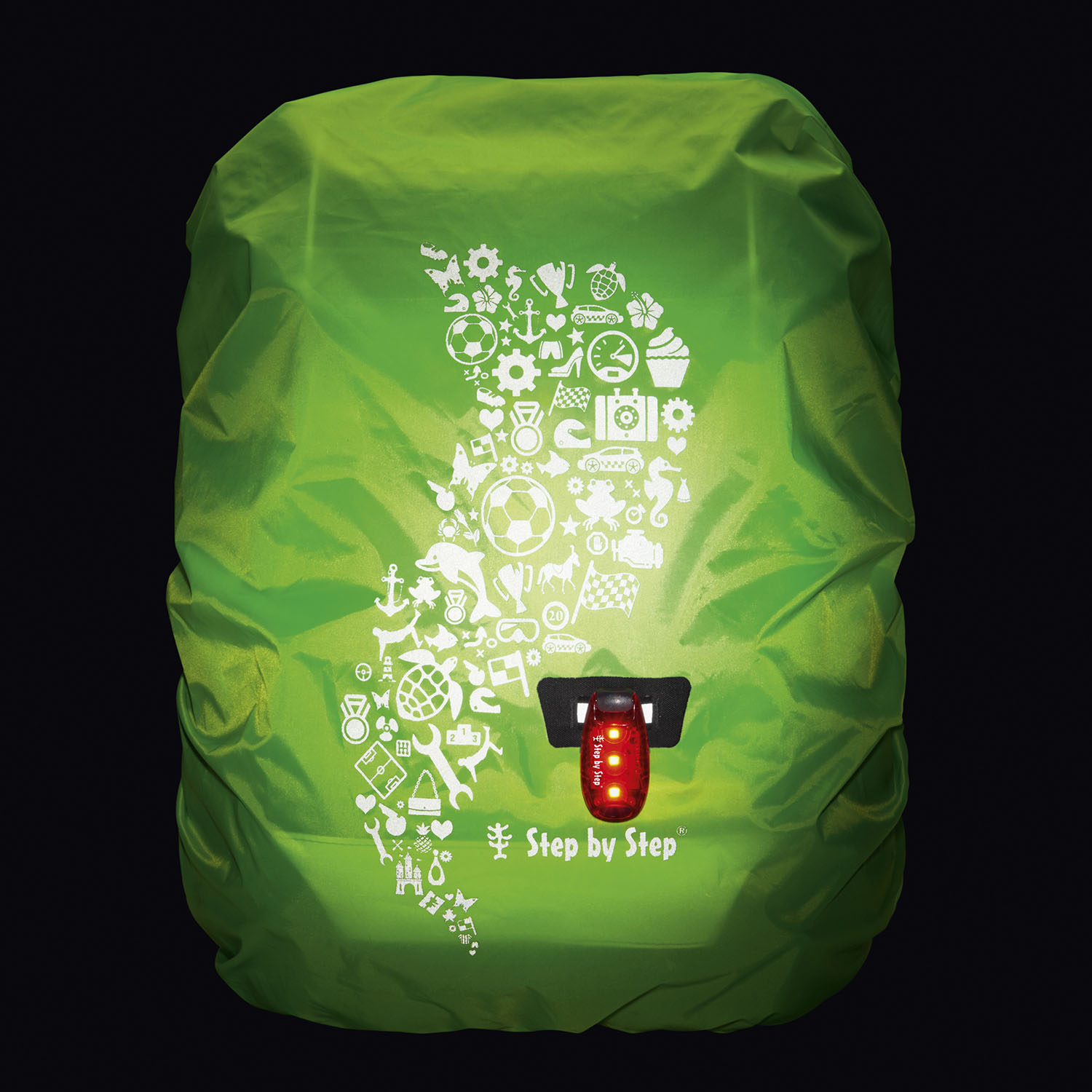 Step by Step Schulzubehör LED-Sicherheits-Klemmleuchte Rot Step by Step Schulzubehör LED-Sicherheits-Klemmleuchte Rot