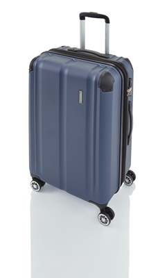 Travelite City Trolley M 4R 68cm erweiterbar marine Travelite City Trolley M 4R 68cm erweiterbar marine