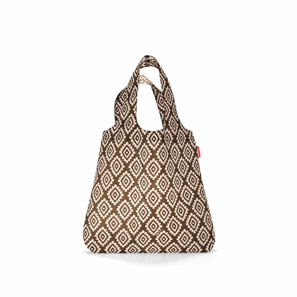 Reisenthel Mini Maxi shopper diamonds mocha Reisenthel Mini Maxi shopper diamonds mocha