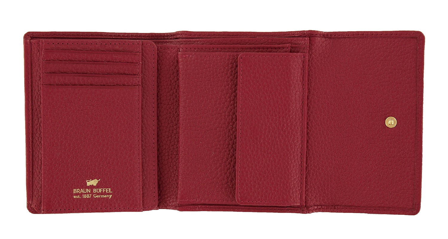 Braun Büffel ASTI RFID Geldbörse M 8CS rot Braun Büffel ASTI RFID Geldbörse M 8CS rot