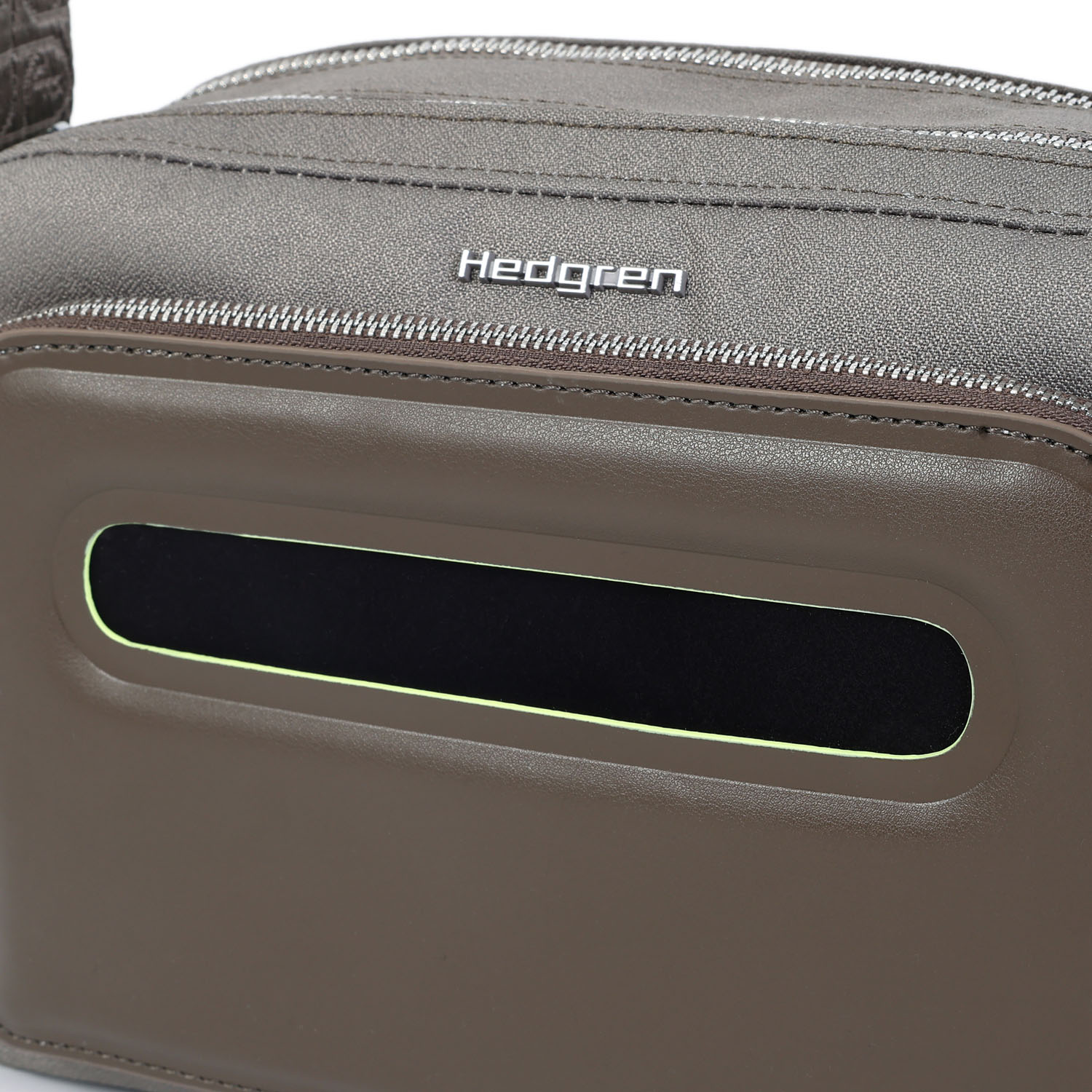 Hedgren Fika ESPRESSO Mittlerer Crossover + RFID Vintage Taupe