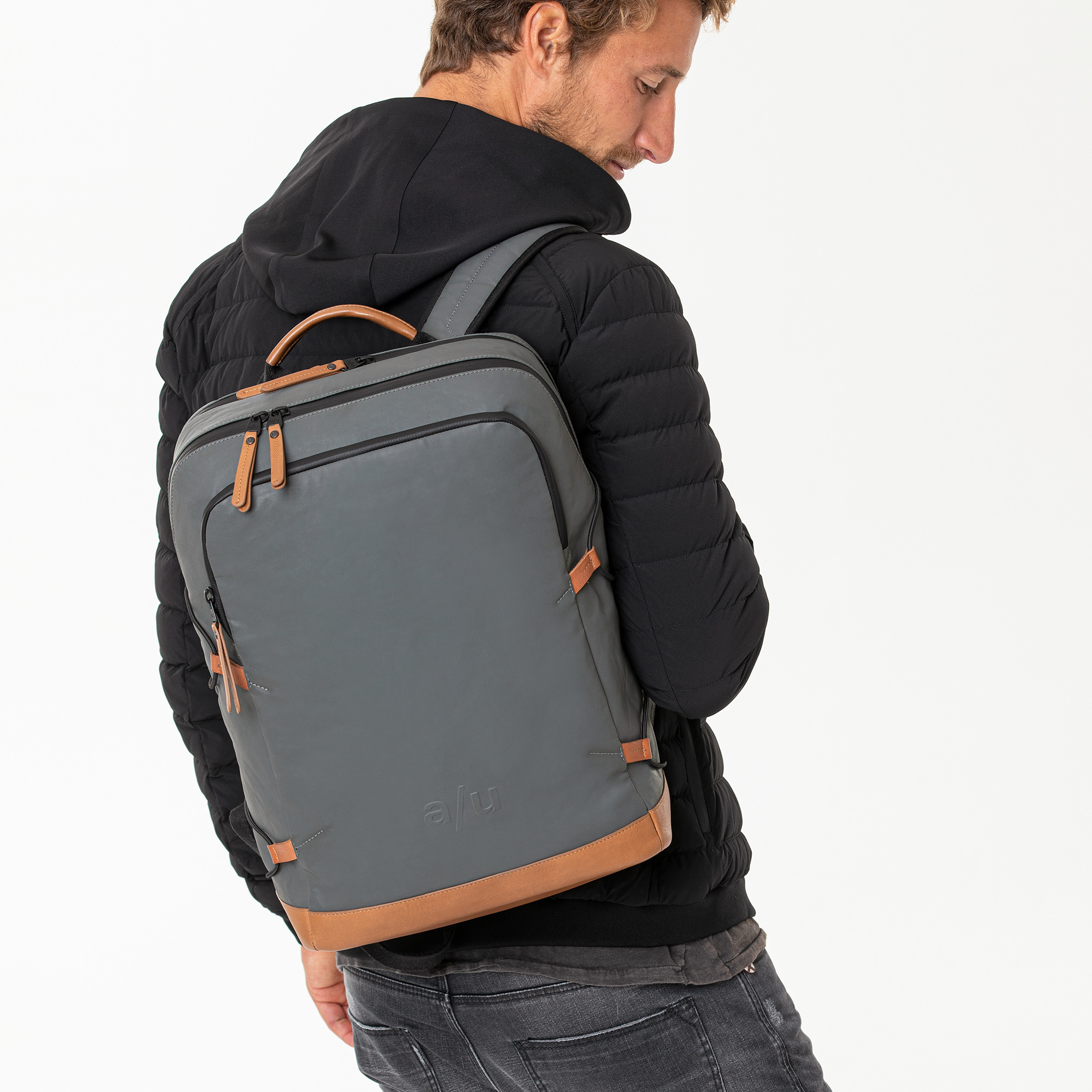 aunts & uncles Japan Kawaguchi Rucksack mit 15" Notebookfach gravity grey aunts & uncles Japan Kawaguchi Rucksack mit 15" Notebookfach gravity grey