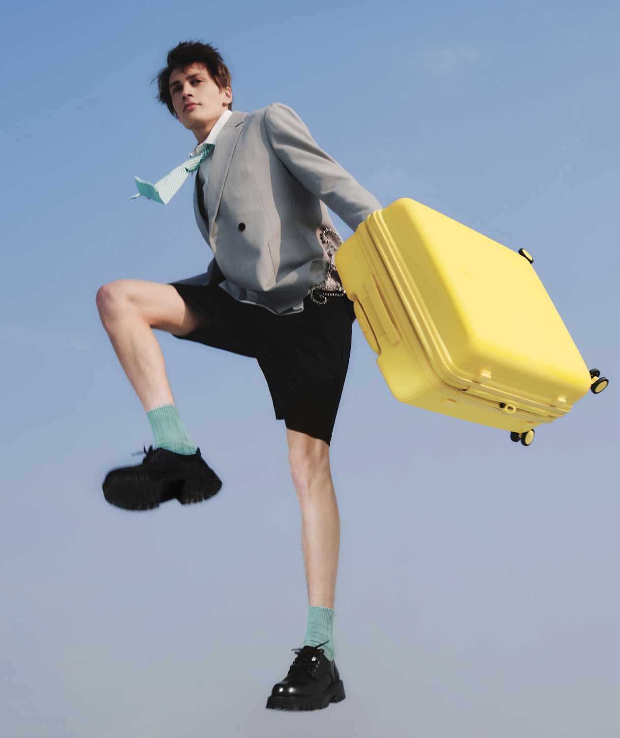 ECHOLAC Forza Koffer S 4-Rollen, erweiterbar Yellow ECHOLAC Forza Koffer S 4-Rollen, erweiterbar Yellow