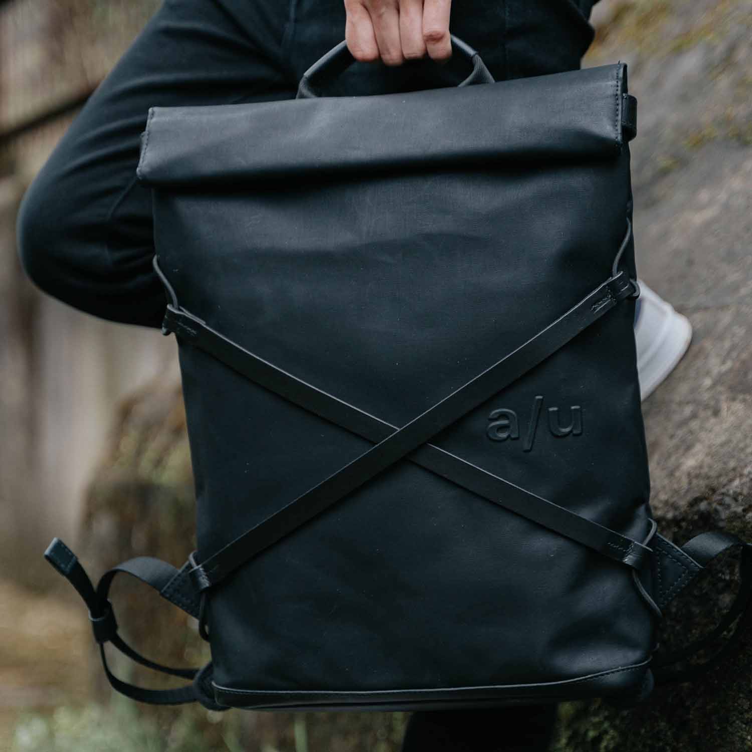 aunts & uncles Japan Yokohama Rolltop Rucksack mit 13" Notebookfach black aunts & uncles Japan Yokohama Rolltop Rucksack mit 13" Notebookfach black