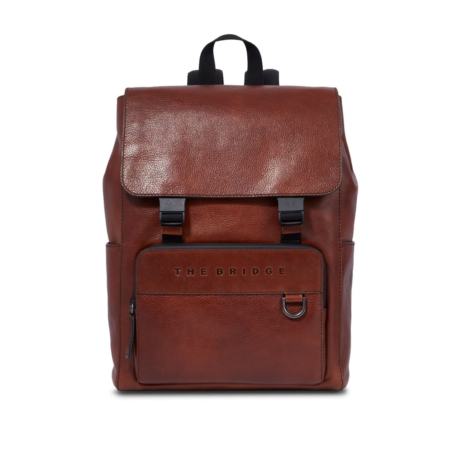 The Bridge Damiano Leder-Rucksack mit Klappe 063423EX The Bridge Damiano Leder-Rucksack mit Klappe 063423EX