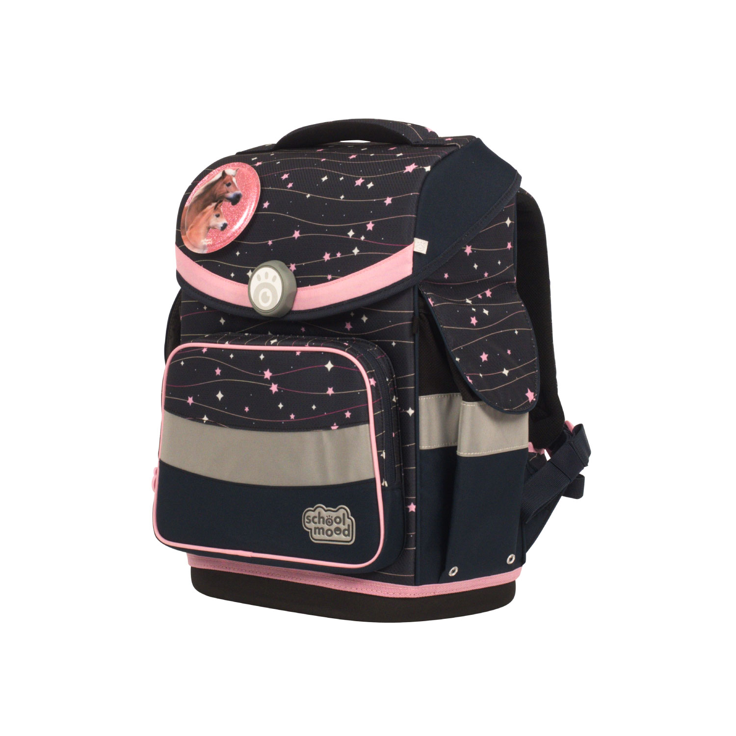 School-Mood Timeless Schulranzenset 7-teilige Ella (Pony) School-Mood Timeless Schulranzenset 7-teilige Ella (Pony)