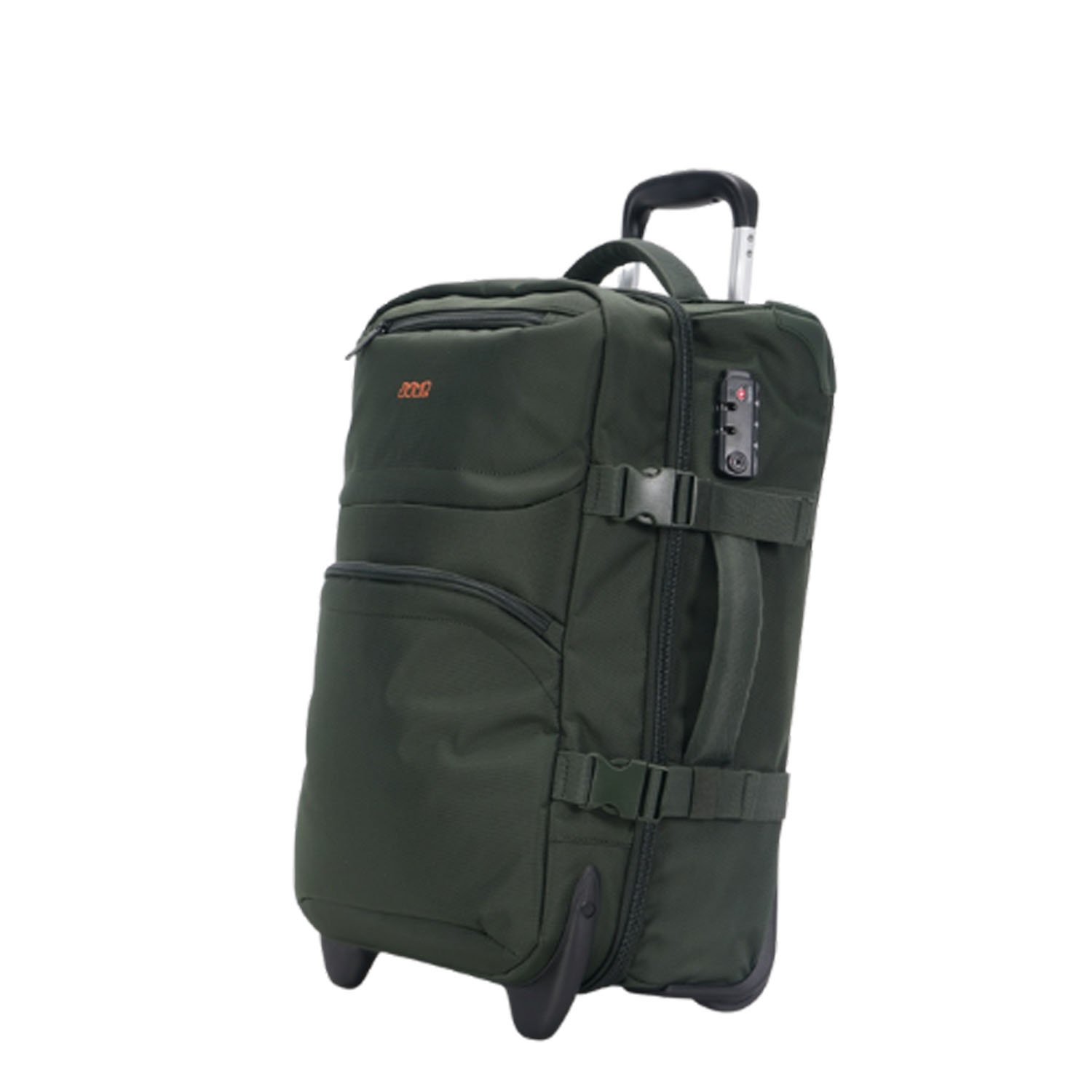 JUMP Moorea 2 Kabinentasche mit 2 Fächer, 2-Rollen Kaki JUMP Moorea 2 Kabinentasche mit 2 Fächer, 2-Rollen Kaki