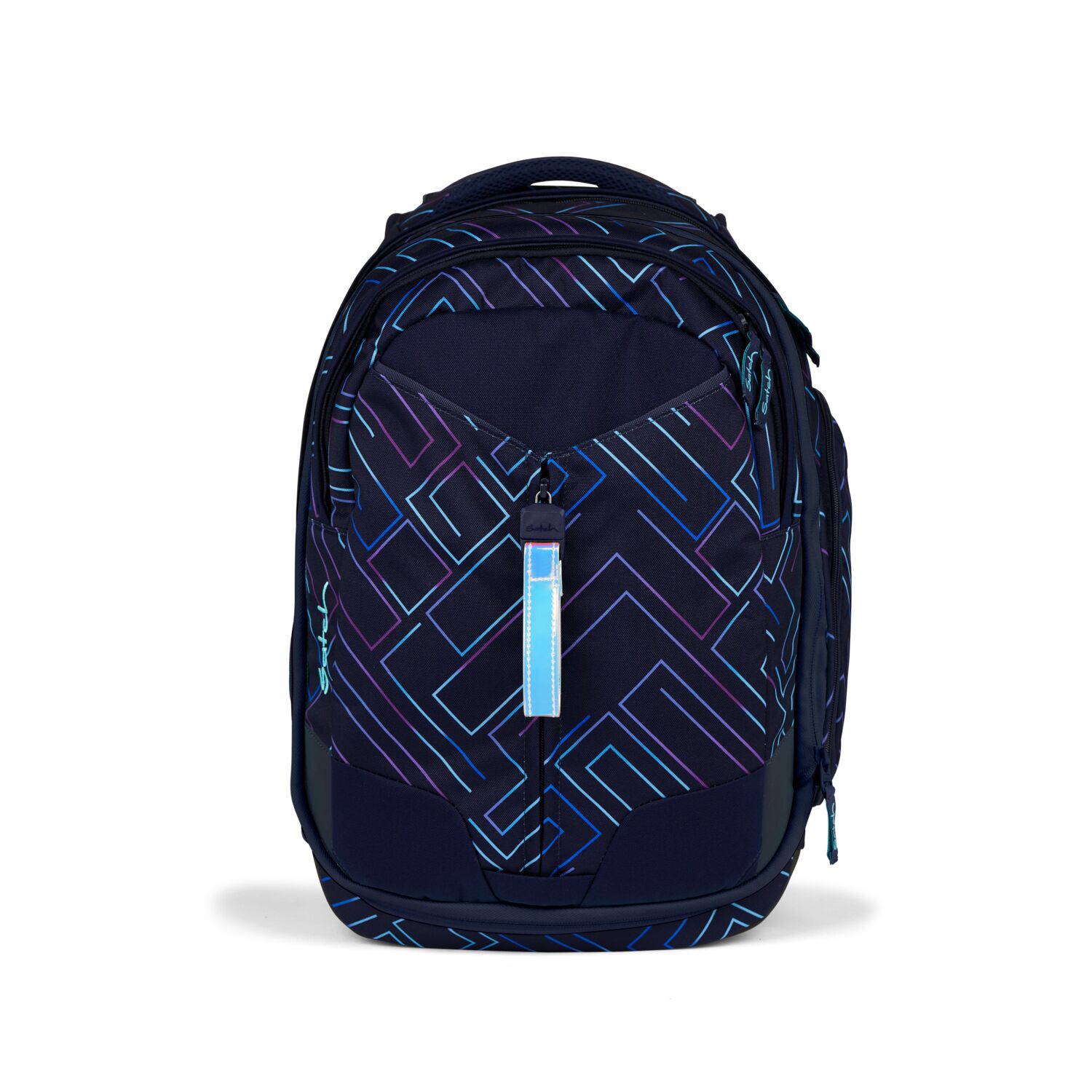 satch match Schulrucksack Purple Laser satch match Schulrucksack Purple Laser