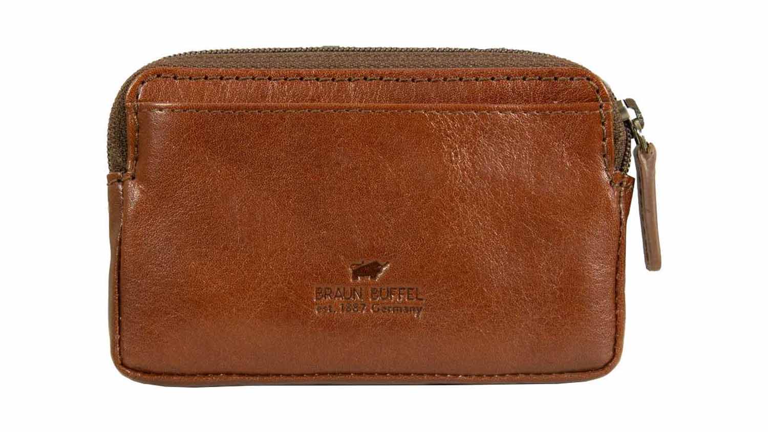 Braun Büffel COUNTRY Schlüsseletui M Zip palisanadro