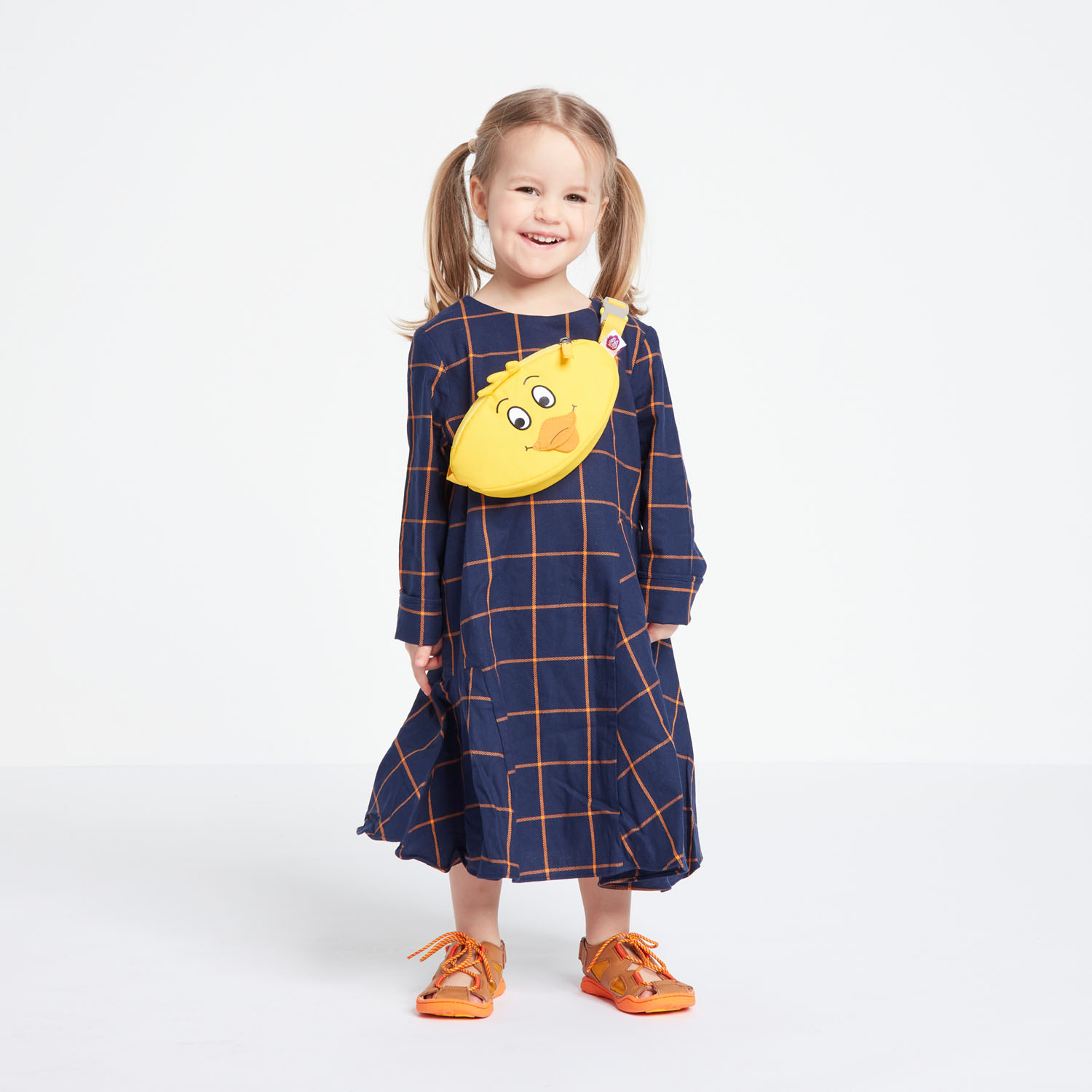 Affenzahn kleine Tasche "Die Maus Ente" Bauchtasche Gelb