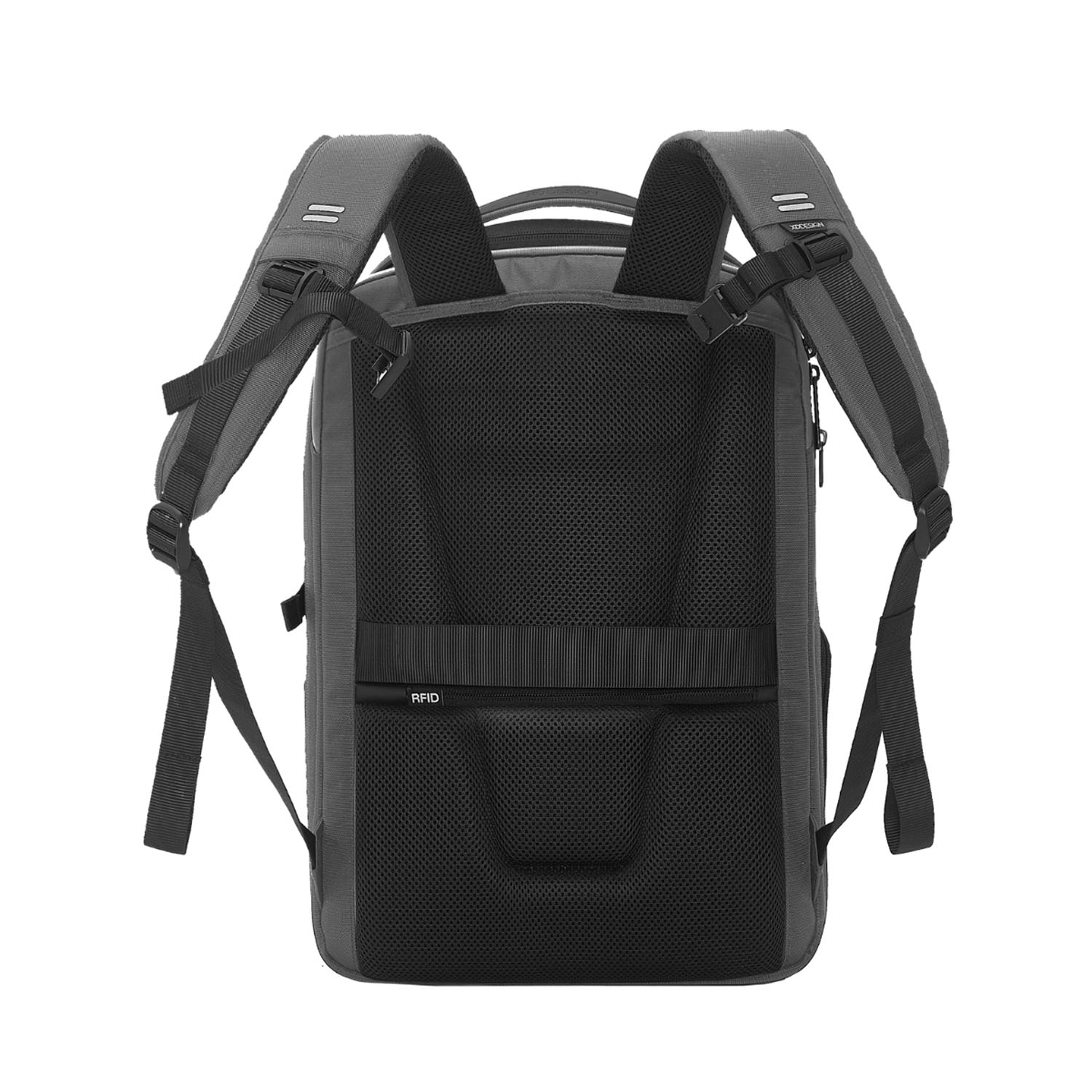 XD Design Bizz Backpack mit 16" Laptopfacht, erweiterbar Grey XD Design Bizz Backpack mit 16" Laptopfacht, erweiterbar Grey