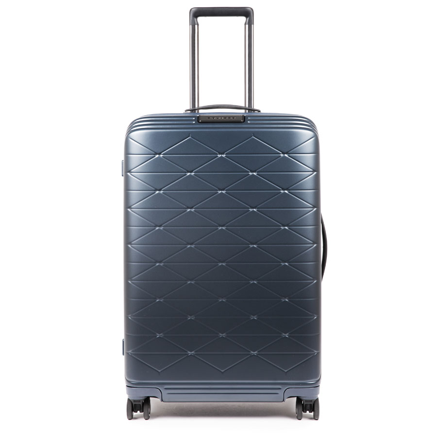 Piquadro PiQ Biz Hartschalentrolley Mittelgroß 4 Rollen