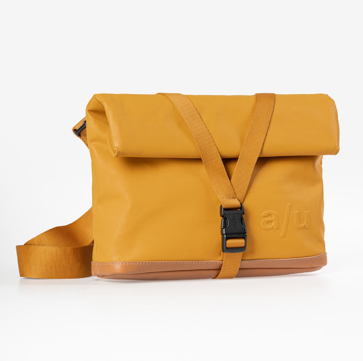 aunts & uncles Japan Yao Rolltop-Umhängetasche mustard