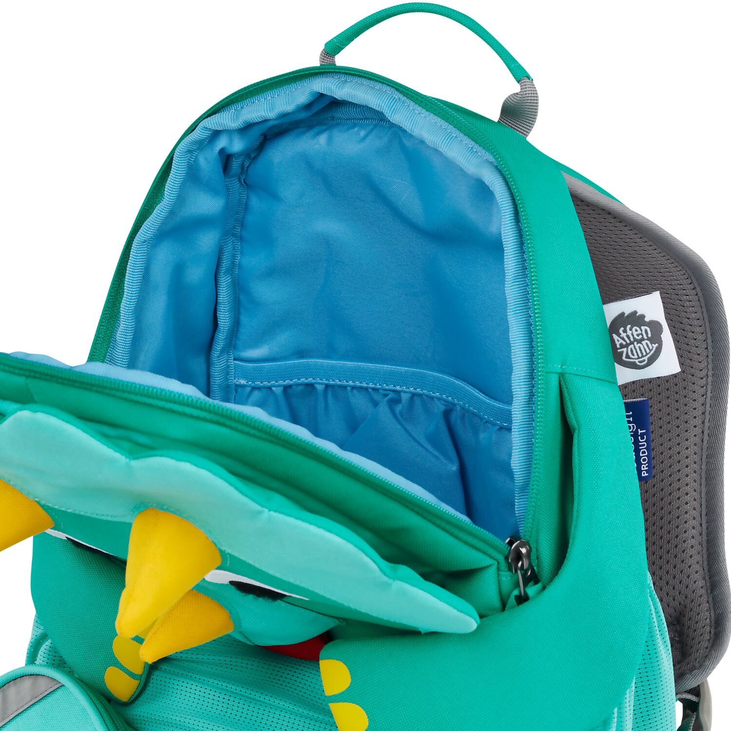 Affenzahn Großer Freund Dinosaurier -Kindergartenrucksack grün Affenzahn Großer Freund Dinosaurier -Kindergartenrucksack grün