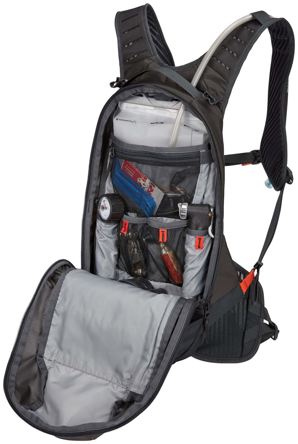 THULE Rail 12L Trinkblasenrucksack Obsidian