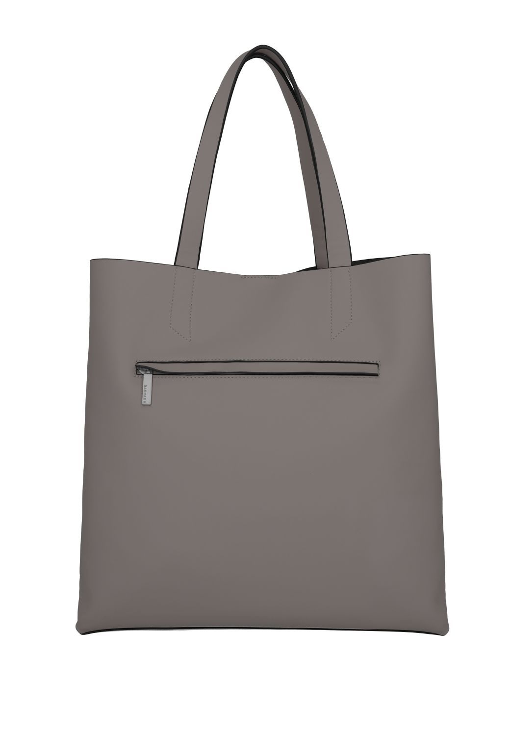 Barbara Pure Shopper 37cm Grey