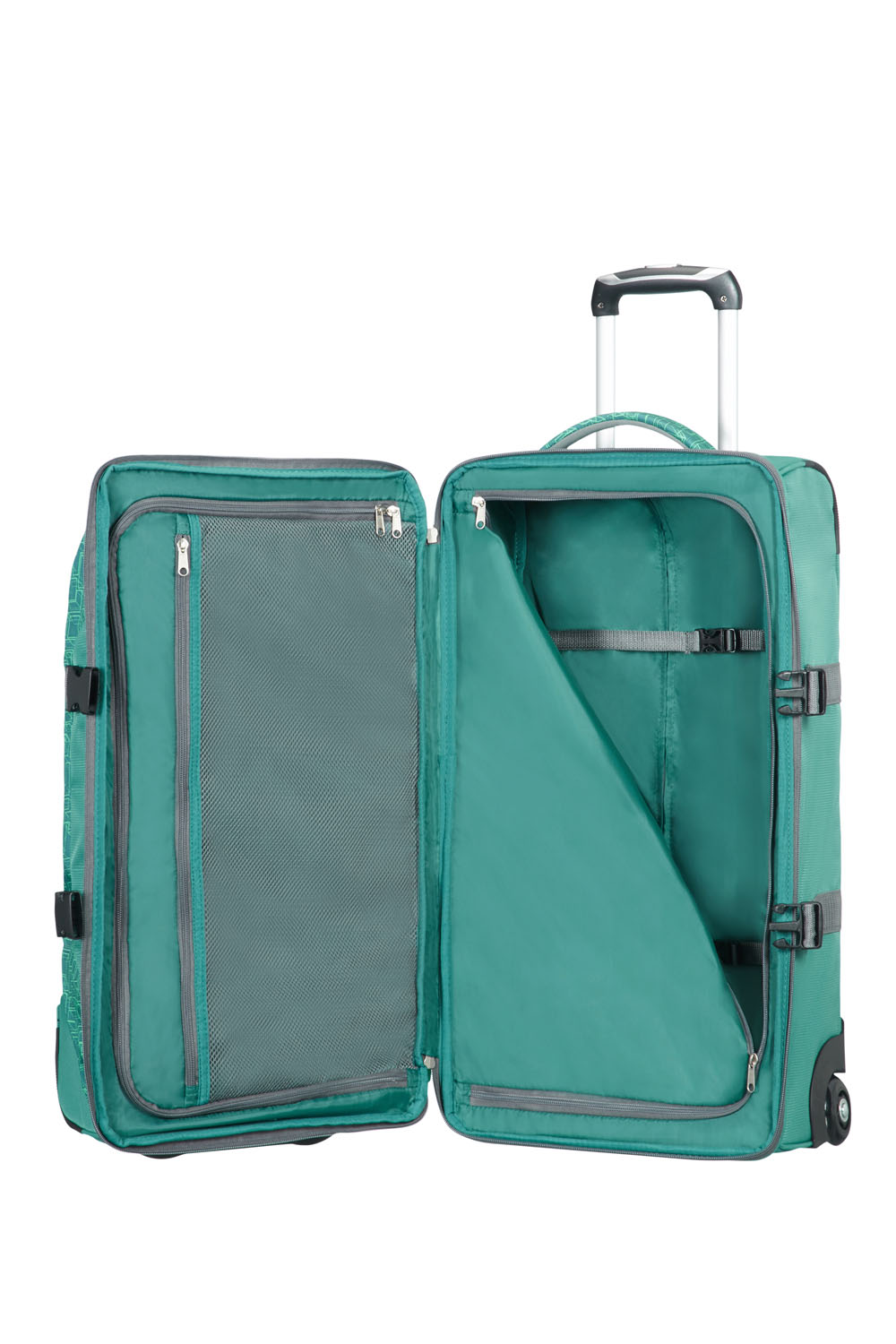American Tourister Road Quest Reisetasche mit 2 Rollen 69cm Sea Green Print American Tourister Road Quest Reisetasche mit 2 Rollen 69cm Sea Green Print