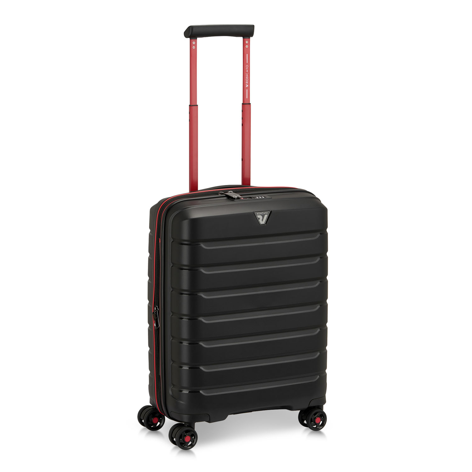 Roncato B-Flying Move Handgepäck Carry-On Trolley Erweiterbar 55cm Smoke black Roncato B-Flying Move Handgepäck Carry-On Trolley Erweiterbar 55cm Smoke black