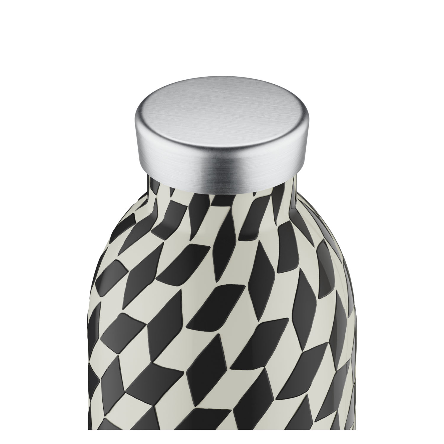 24Bottles® Clima Bottle Groovy 500ml White