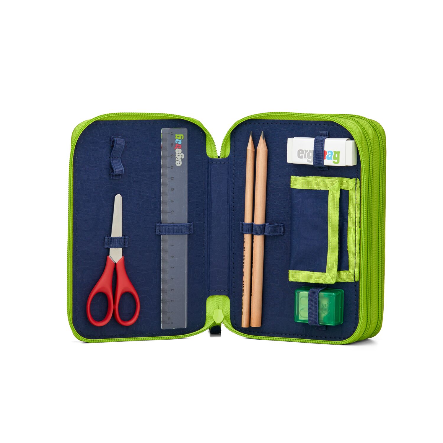 ergobag Schulzubehör Maxi-Mäppchen, befüllt mit 3 Fächern 2025 SpitzenreitBär ergobag Schulzubehör Maxi-Mäppchen, befüllt mit 3 Fächern 2025 SpitzenreitBär