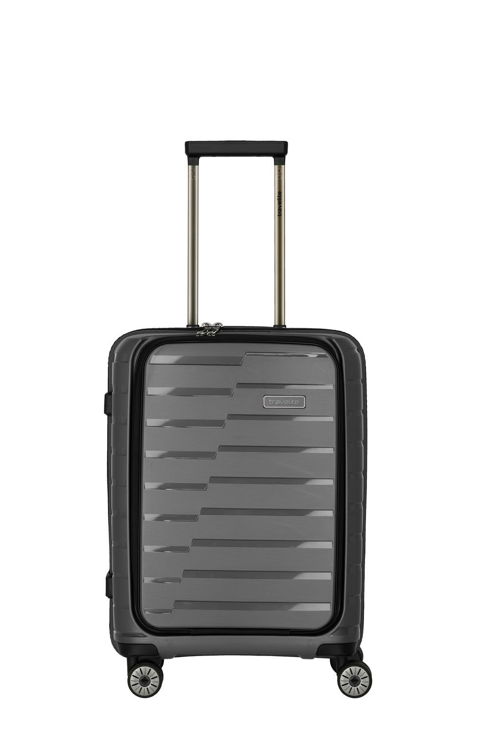 Travelite Air Base Trolley S, 4 Rollen mit Vortasche Anthrazit Travelite Air Base Trolley S, 4 Rollen mit Vortasche Anthrazit