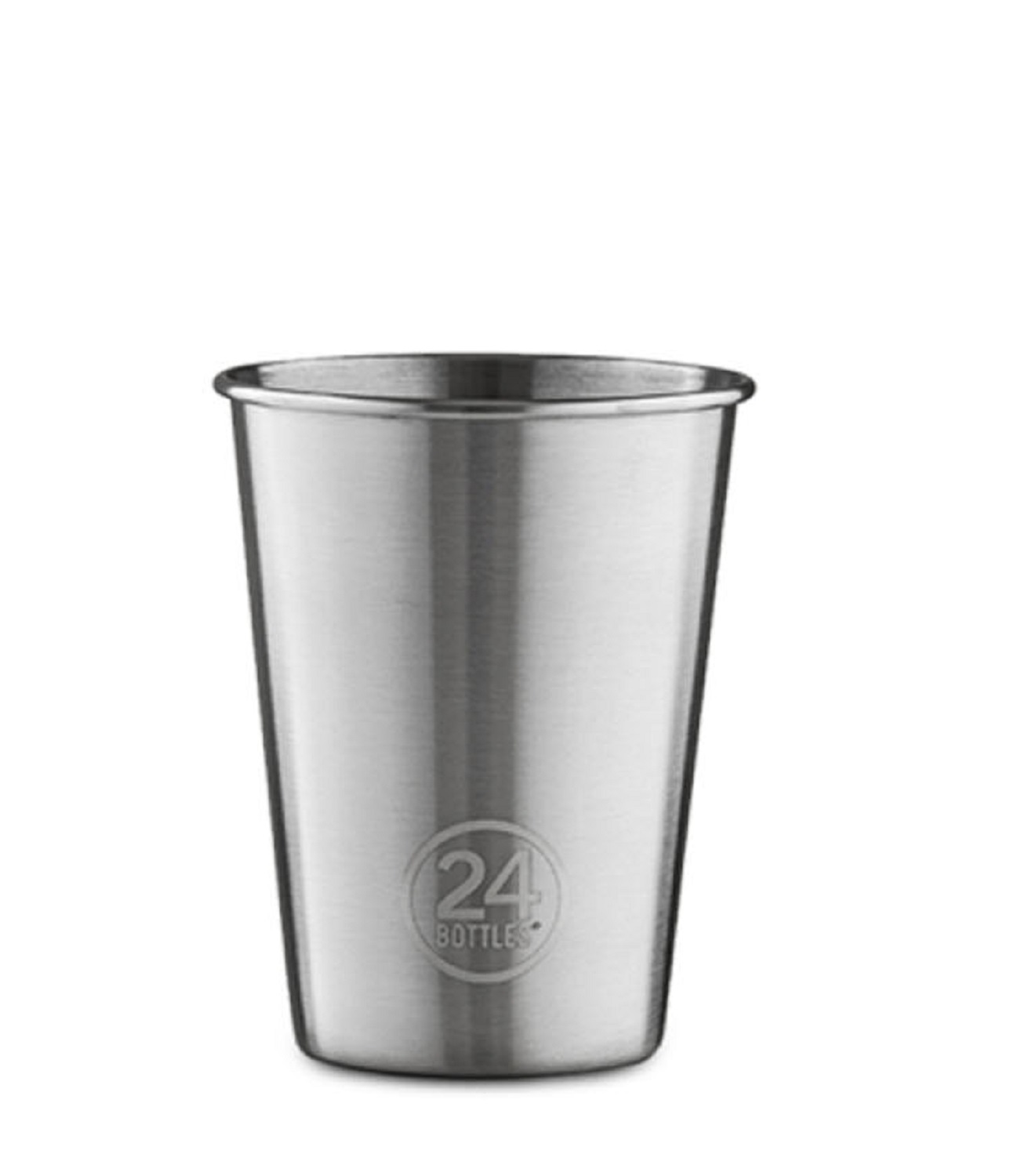 24Bottles® Accessories Party Cup – 4 pack – 0,35ml Steel