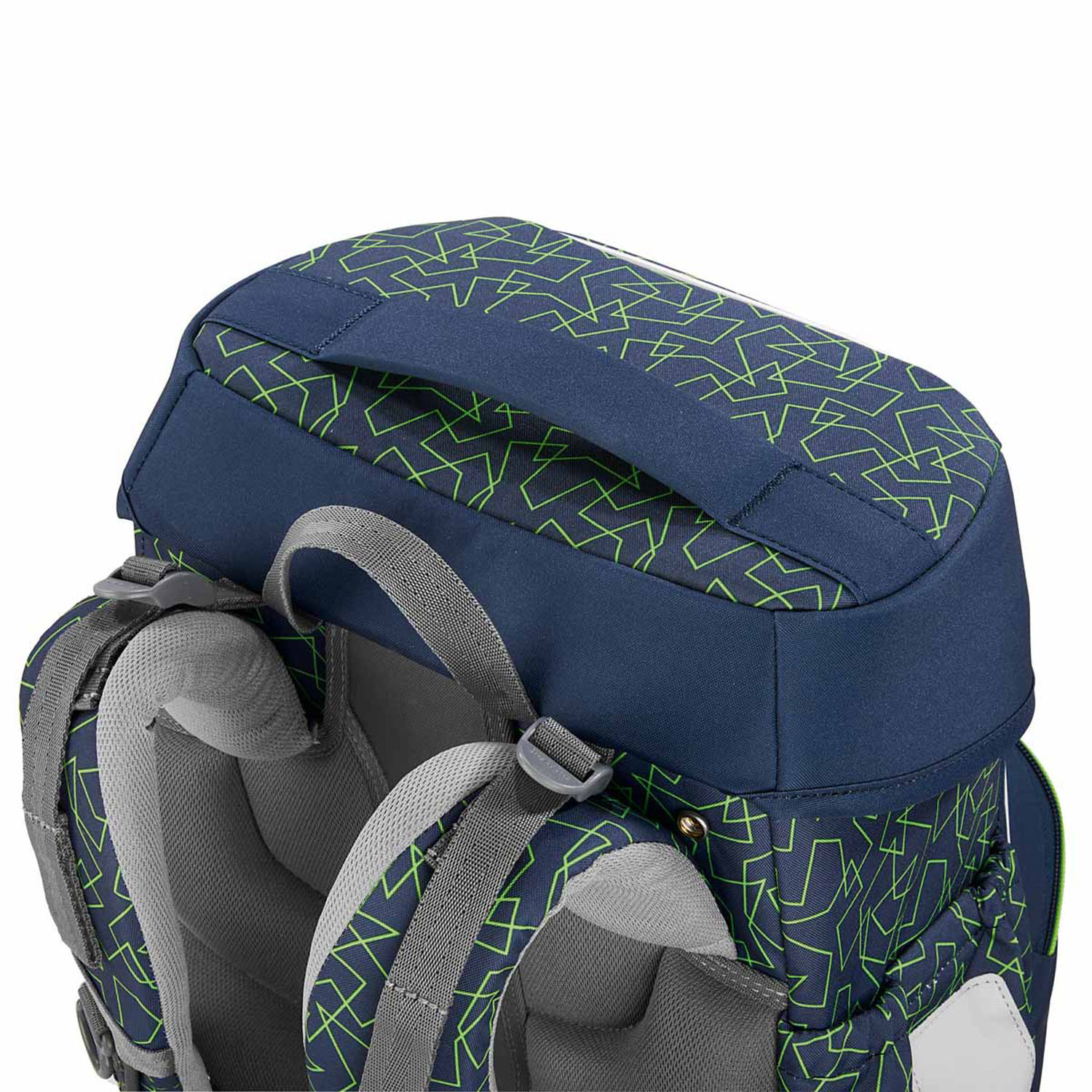 Step by Step BASIS Schulranzen 4-teiliges Set Green Geometric Step by Step BASIS Schulranzen 4-teiliges Set Green Geometric