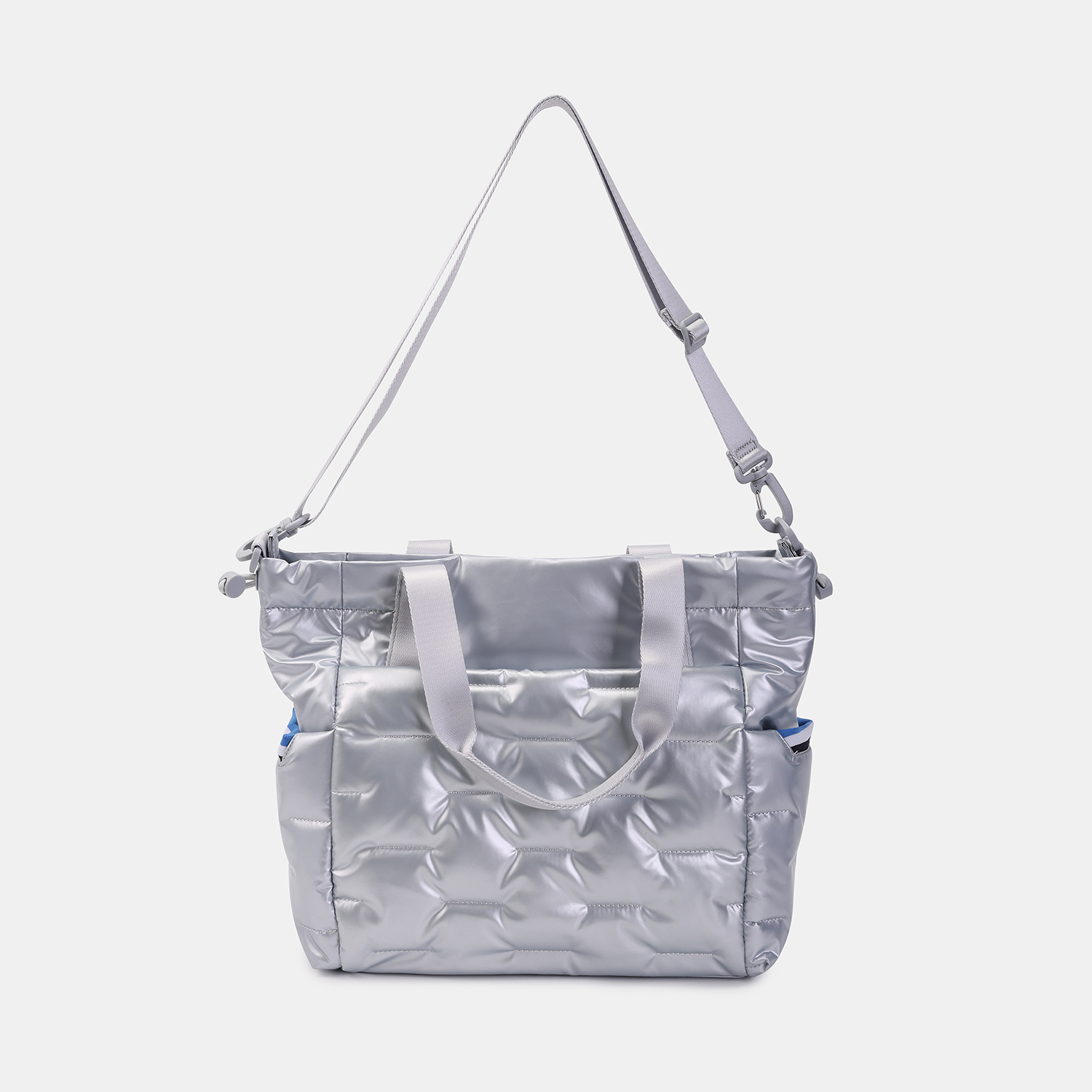 Hedgren Cocoon PUFFER Totebag Pearl Blue