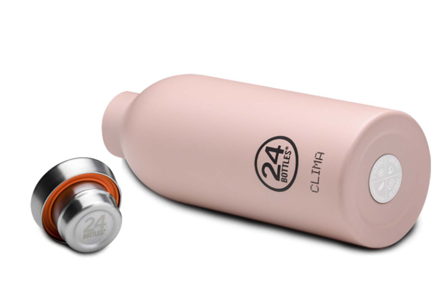 24Bottles® Clima Bottle Earth 850ml Dusty Pink Stone 24Bottles® Clima Bottle Earth 850ml Dusty Pink Stone
