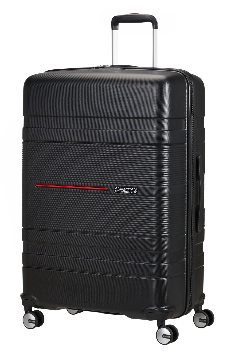 American Tourister Funstripe Handgepäck Trolley 55cm mit 4 Rollen Black