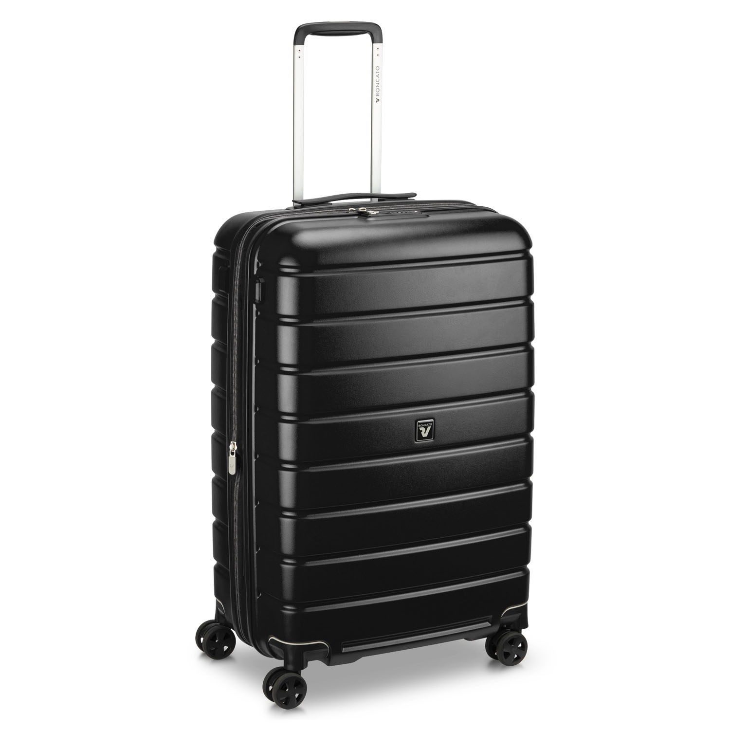Roncato ReLIFE Mittelgrosser Trolley erweiterbar 73cm Black Roncato ReLIFE Mittelgrosser Trolley erweiterbar 73cm Black
